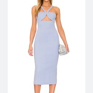 MISHA Claire Dress in Blue Bell